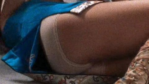 Kate Hudson in Almost Famous (2000) Underwear Hotel Room Knee High Boots 701951