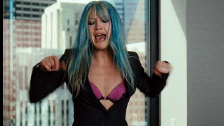 Sexiest Scenes of Liv from Bride Wars. Underwear, SFW, blue hair. 670073