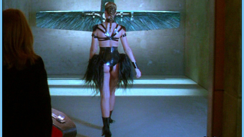 Mercy's Sexiest Scenes with Zehra Leverman. Thong, Sexy, SFW, black leather outfit. 559290