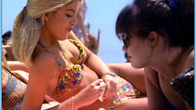Beverly Hills, 90210's Sexiest Scenes with Tori Spelling. Sexy, SFW, beach. 653922