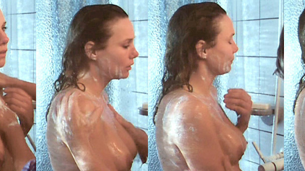 Iris from Iris Naked. Breasts, nude, showering. 600029