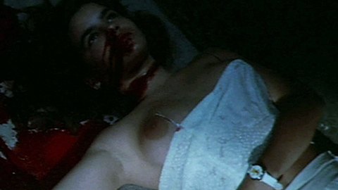 Katya Berger in The Moon in the Gutter (1983) Breasts Blood Bloody 705300