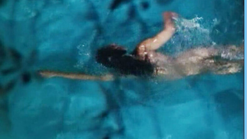 Mélanie Fontana from La Femme dangereuse Naked. Butt, nude, swimming. 559853