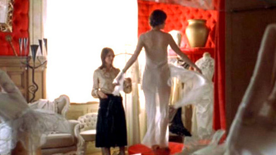 Hottest Marianne Denicourt Scene in Quelqu'un de bien. Sexy, SFW, sheer white dress. 578852