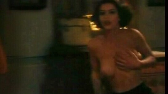 NA from Le retour d'Arsène Lupin Naked. Breasts, brunette, collage. 663533