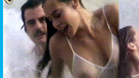 Barbara De Rossi Nude in La cicala. Breasts, brunette, collage. 565534