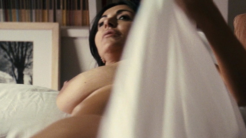 Sabrina Ferilli Nude as Ramona. Breasts, bed, big breasts. 730934