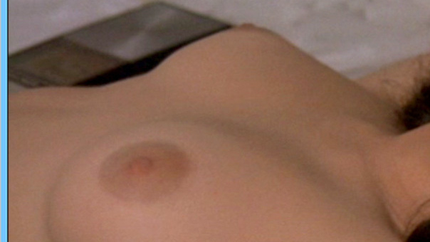 Edwige Fenech Naked as Dr. Viola Orlando/Judge Rosa Orlando. Breasts, brunette, laying in bed. 581181