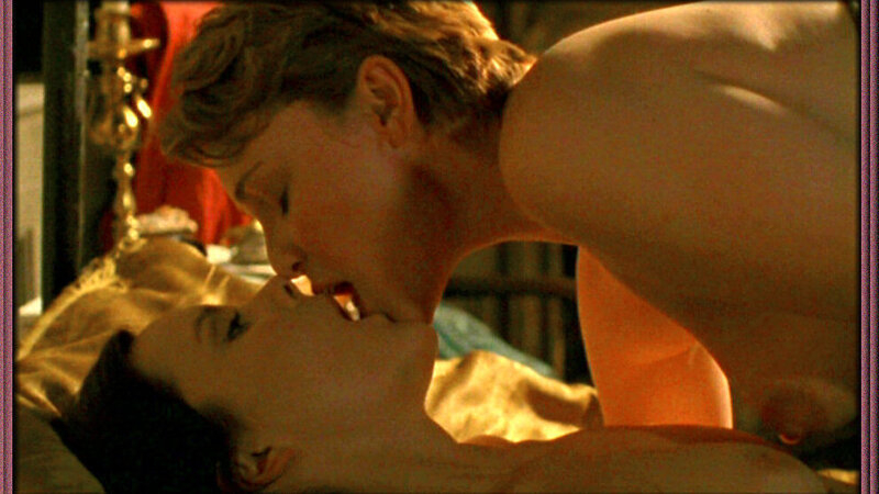 Kitty Butler from Tipping the Velvet Naked. Breasts, Lesbian, brunette, in bed. 603299