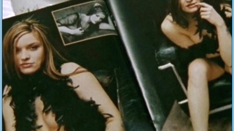 Ina Paule Klink Naked in Der Bulle von Tölz - Sport ist Mord. Breasts, bent over, black boa. 609967