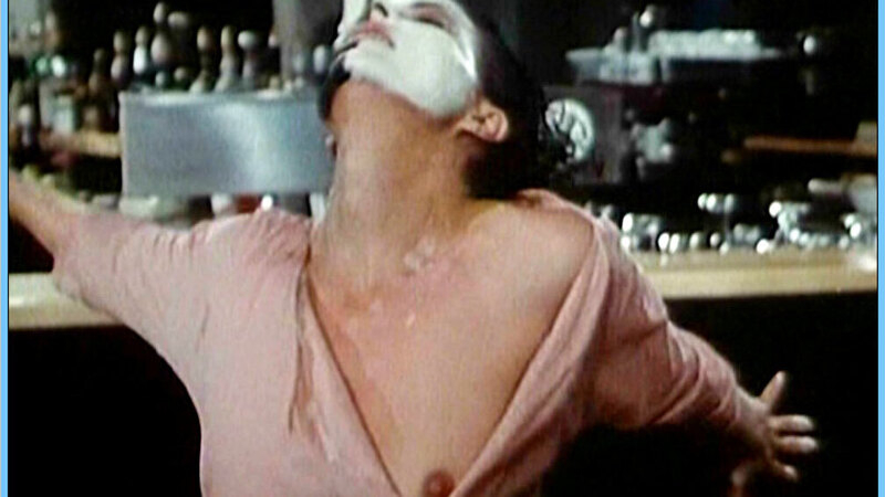 Gudrun Landgrebe Nude as Marianne Grünwald. Breasts, dark hair, face paint. 606848