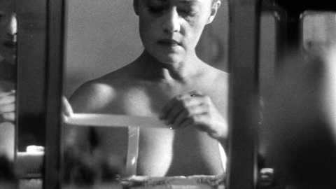 Jeanne Moreau Nude as Mademoiselle. Breasts, brunette, mirror. 1010108
