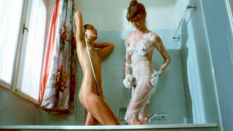 Olivia Pascal Naked as Vivi. Breasts, Bush, brunette, collage. 566271