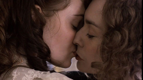 Christiane Paul in Hotel Adlon (2013) Sexy Lesbian Brunette Kissing 720871