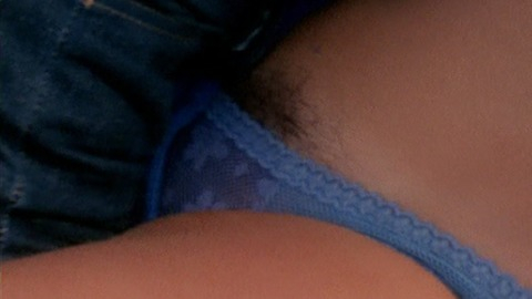 Gloria Guida Naked as Daniela 'Blue Jeans' Anselmi. Bush, Underwear, blue panties, close up. 788433