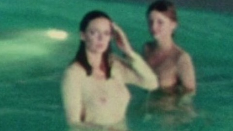 Barbara Steele in Shivers (1975) Sexy Nude Pool 751914