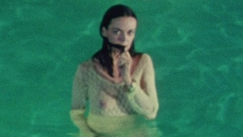 Sexiest Barbara Steele Scene in Shivers. Sexy, SFW, pool. 751915