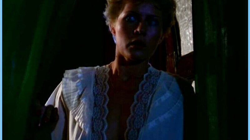 Sexiest Grazyna Szapolowska Scene in Wielki szu. Sexy, open nightgown, short hair. 596533