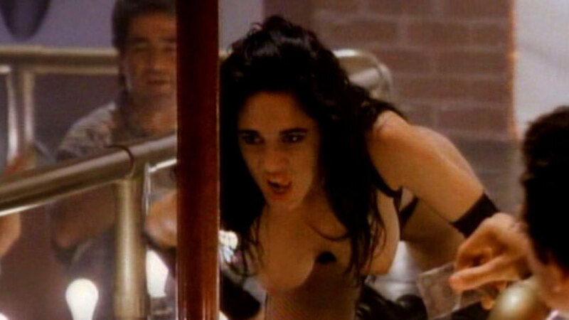 Nudes of Nina from To Sleep with a Vampire. Breasts, black hair, black leather boots. 567000