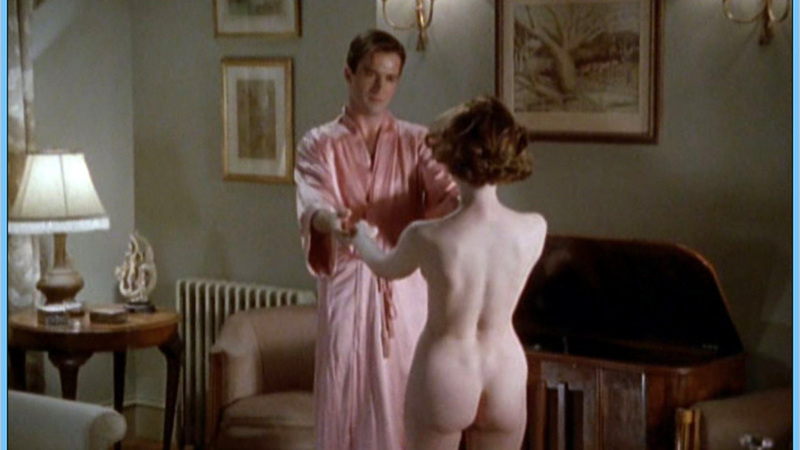Claire Skinner Nude as Jean Duport. Butt, back exposed, brunette. 660452