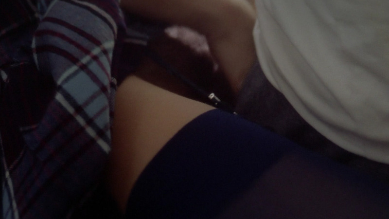 Nudes of Nicola from Appassionata. Bush, blue panty hose, close up. 806874