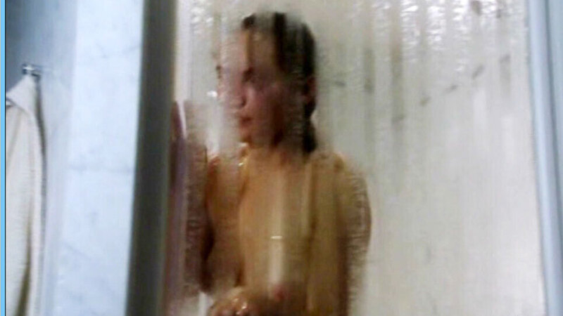 Nadja Uhl Naked in Tatort. Breasts, black hair, in shower. 652843