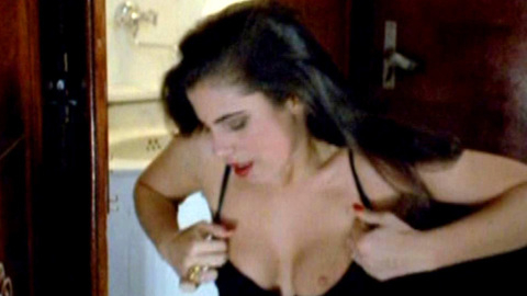 Maribel Verdú Nude as Margot. Breasts, black dress, black hair. 595040