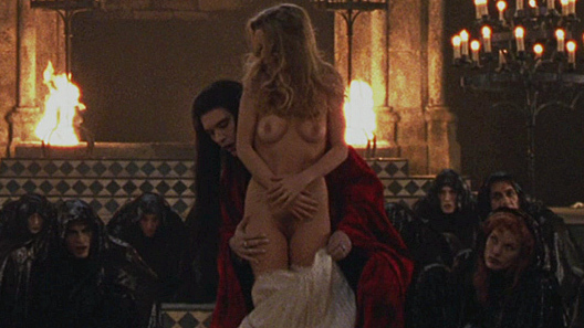 Laure Marsac Nude in Interview with the Vampire. Breasts, Bush, blonde, candles. 672982