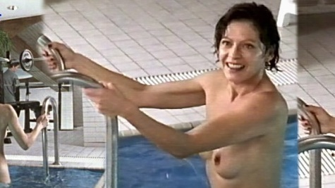Angela Roy Naked as Iris Manthey. Breasts, brunette, collage. 567753