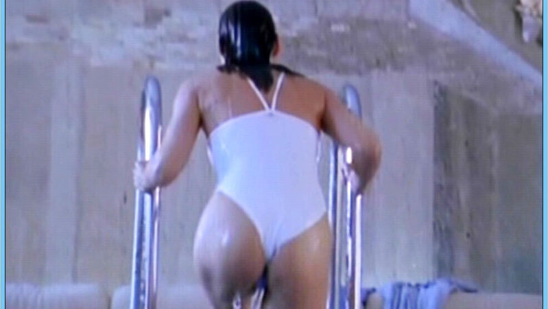 Hottest Britta Scenes. Thong, Sexy, black hair, getting out of water. 606339