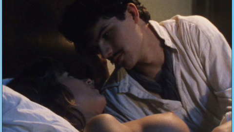 Julie du Page Nude in Les Steenfort, maîtres de l'orge. Breasts, brunette, couple in bed. 659680