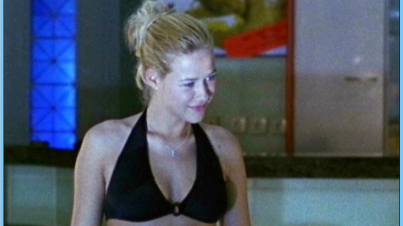Hottest Alexandra Neldel Scene in Heimliche Küsse - Verliebt in ein Sex-Symbol. Bikini, SFW, black bikini. 568280