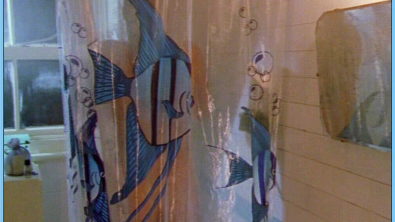 Sexiest Scenes of Joanna from Rosamunde Pilcher. Sexy, shower curtain, sillohuette. 665129