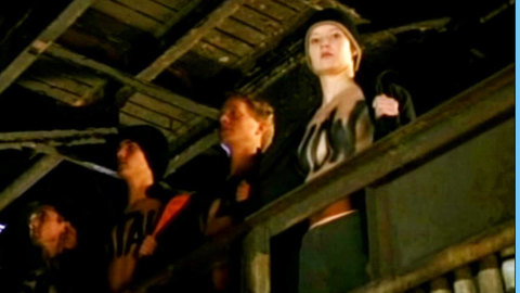 Teresa Weissbach in Käthchens Traum (2004) Breasts Black Skull Cap Body Paint 616955