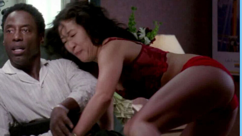 Sexiest Sandra Oh Scene in Grey's Anatomy. Underwear, Asian, SFW. 662287