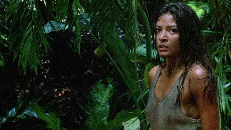 Sexiest Scenes of Anna from Predator. Sexy, SFW, black hair. 686345