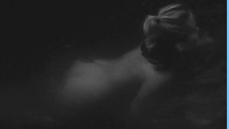 Hottest Alexandra Stewart Scene in L' Eau à la bouche. Sexy, black and white, swimming. 615890
