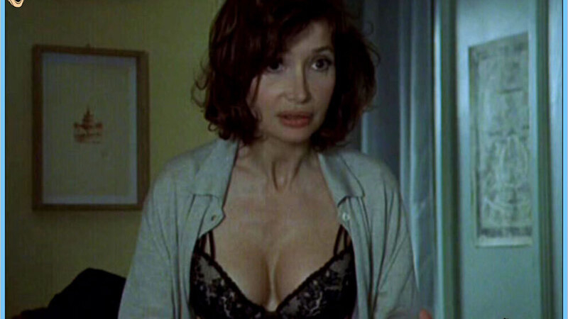 Hottest Evelyne Bouix Scene in Jalousie. Underwear, SFW, black bra. 592268