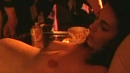 Marthe from Le diable au corps Naked. Breasts, brunette, laying in bed. 569027