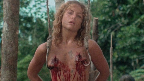 Nudes of Pat Johnson from Cannibal Ferox. Breasts, BDSM, blonde. 764178
