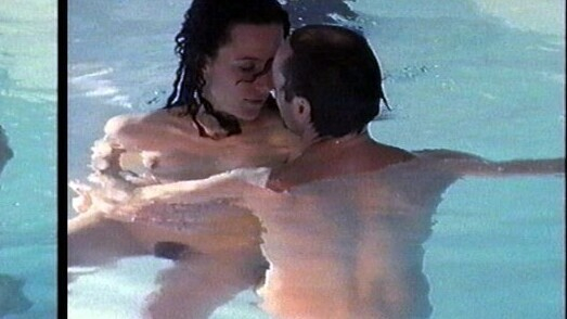 Claudia Michelsen Nude as Michele/Theresa. Breasts, Bush, black hair, collage. 569498
