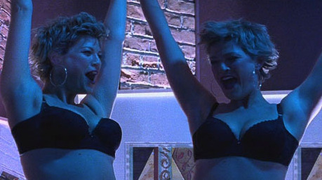 Sexiest Dana Wheeler-Nicholson Scene in Sex and the City. Underwear, black bra, blonde. 653527