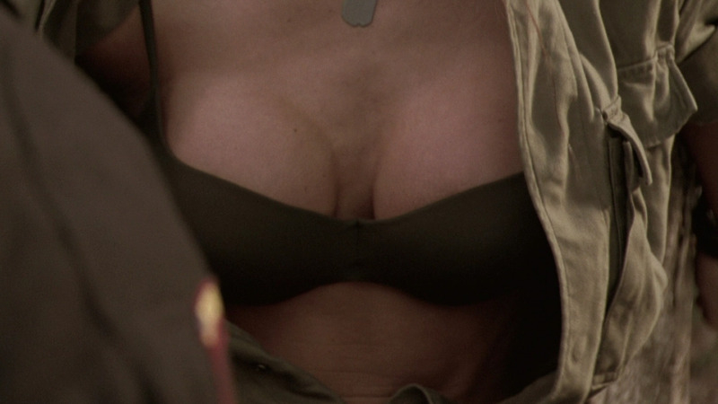 Universal Soldier: The Return's Sexiest Scenes with Kiana Tom. Sexy, Underwear, black bra, cleavage close up. 785178