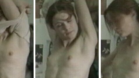Barbara Schulz Nude in La femme d'un seul homme. Breasts, brunette, collage. 703325