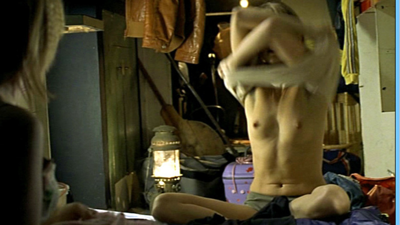 Barbara Schulz Naked as Alex. Breasts, nude, taking off shirt. 610749