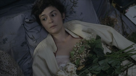 Mood Indigo's Sexiest Scenes with Audrey Tautou. Sexy, Underwear, SFW, flowers. 750816