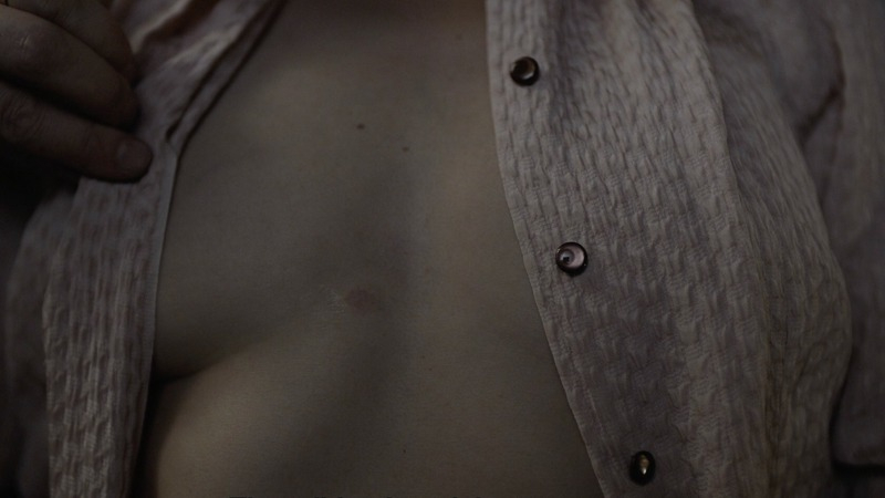 Sexiest Audrey Tautou Scene in Mood Indigo. Sexy, close-up, open blouse. 750817