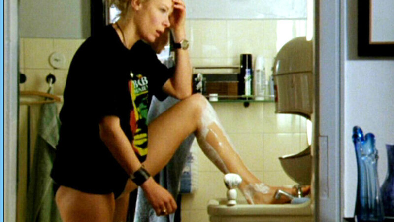 Hottest Katja Riemann Scene in Stadtgespräch. Underwear, SFW, bathroom. 570800