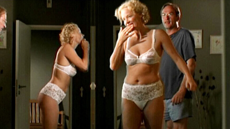 Sexiest Scenes of Signe Tschirn from Agnes and His Brothers. Thong, Underwear, blonde, cleavage. 620435