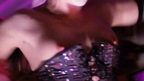 Nell Campbell in The Rocky Horror Picture Show (1975) Breasts Black Corset Breasts 746978